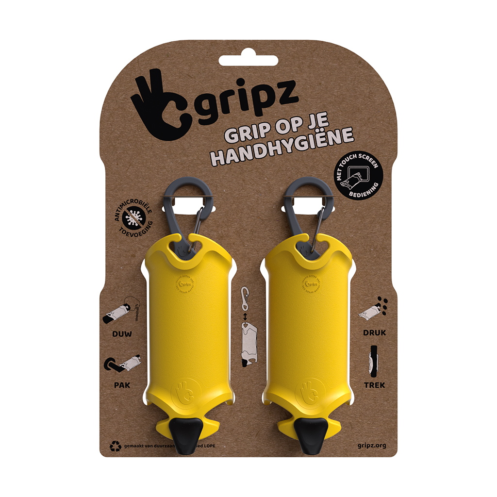 Gripz Canary Yellow – Duo Pack