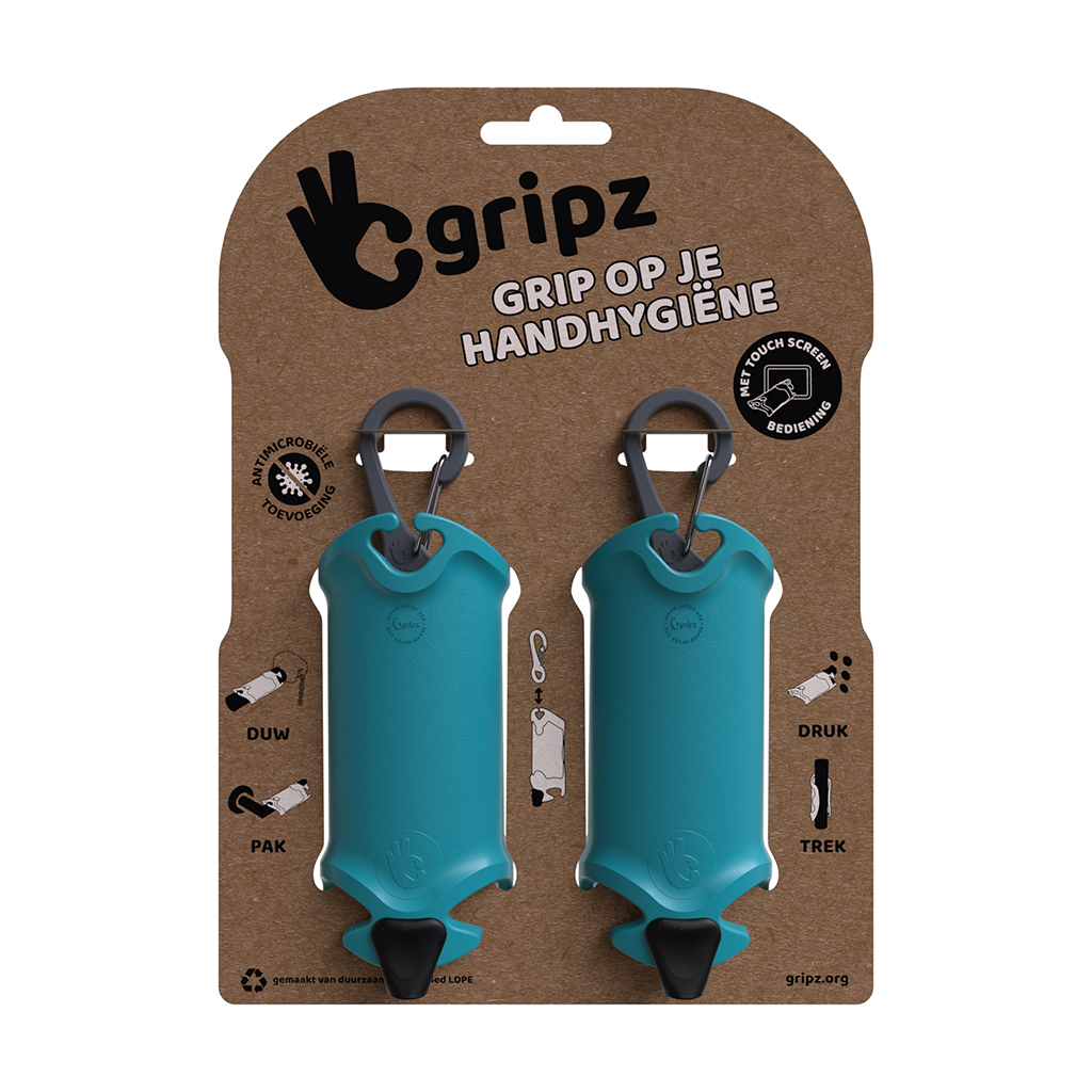 Gripz Teal Blue – Duo Pack
